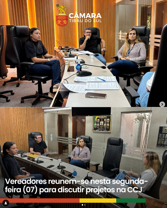 📜 Reunião da CCJ | Vereadores em ação!