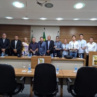 Câmara de Tibau do Sul recebe comitiva oficial da cidade irmã portuguesa, Nazaré.